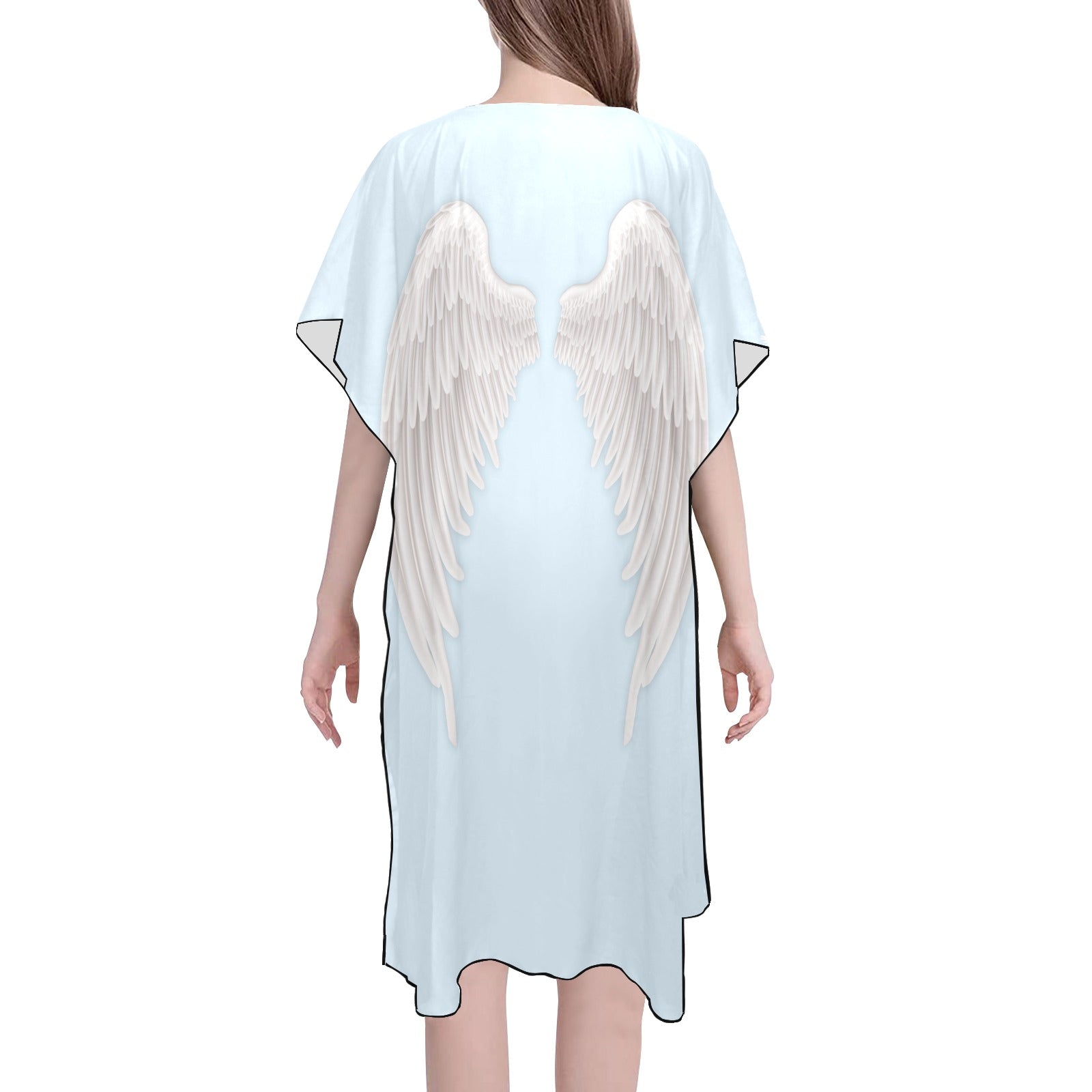 Angel blue with Angel wings