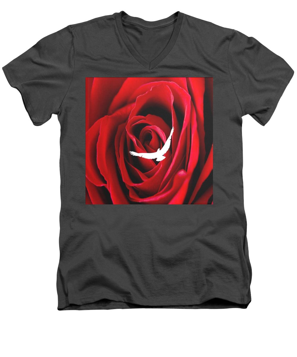 Love - Men's V-Neck T-Shirt