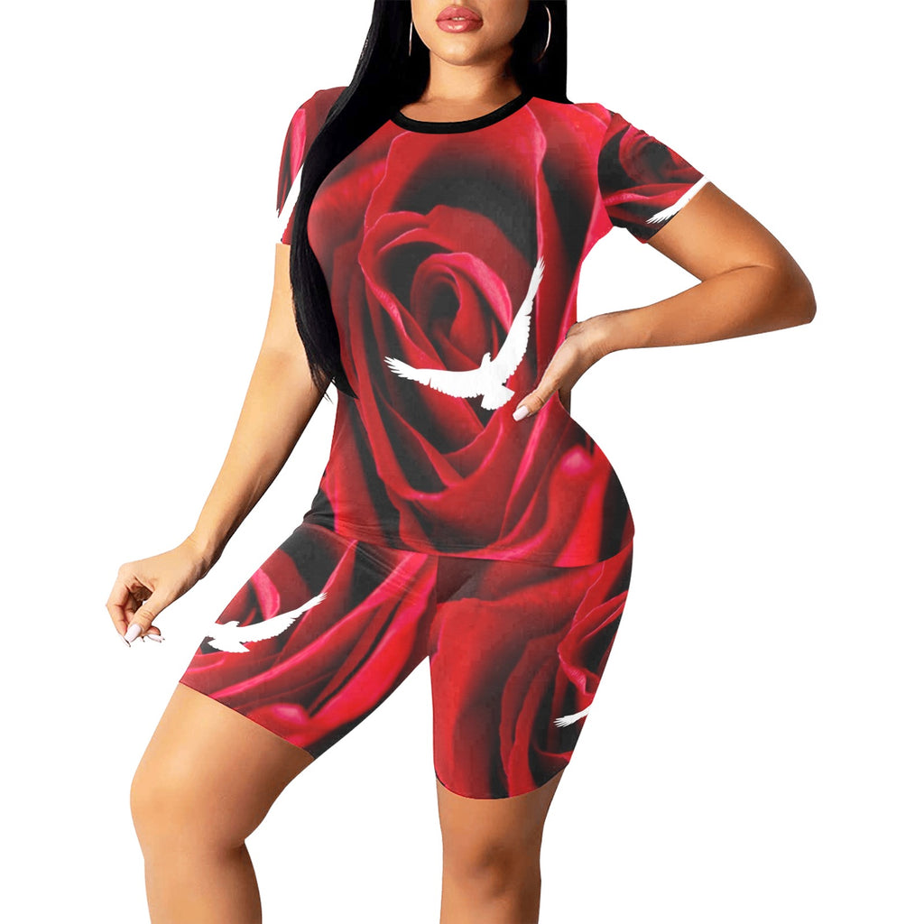 Red Rose exercising set