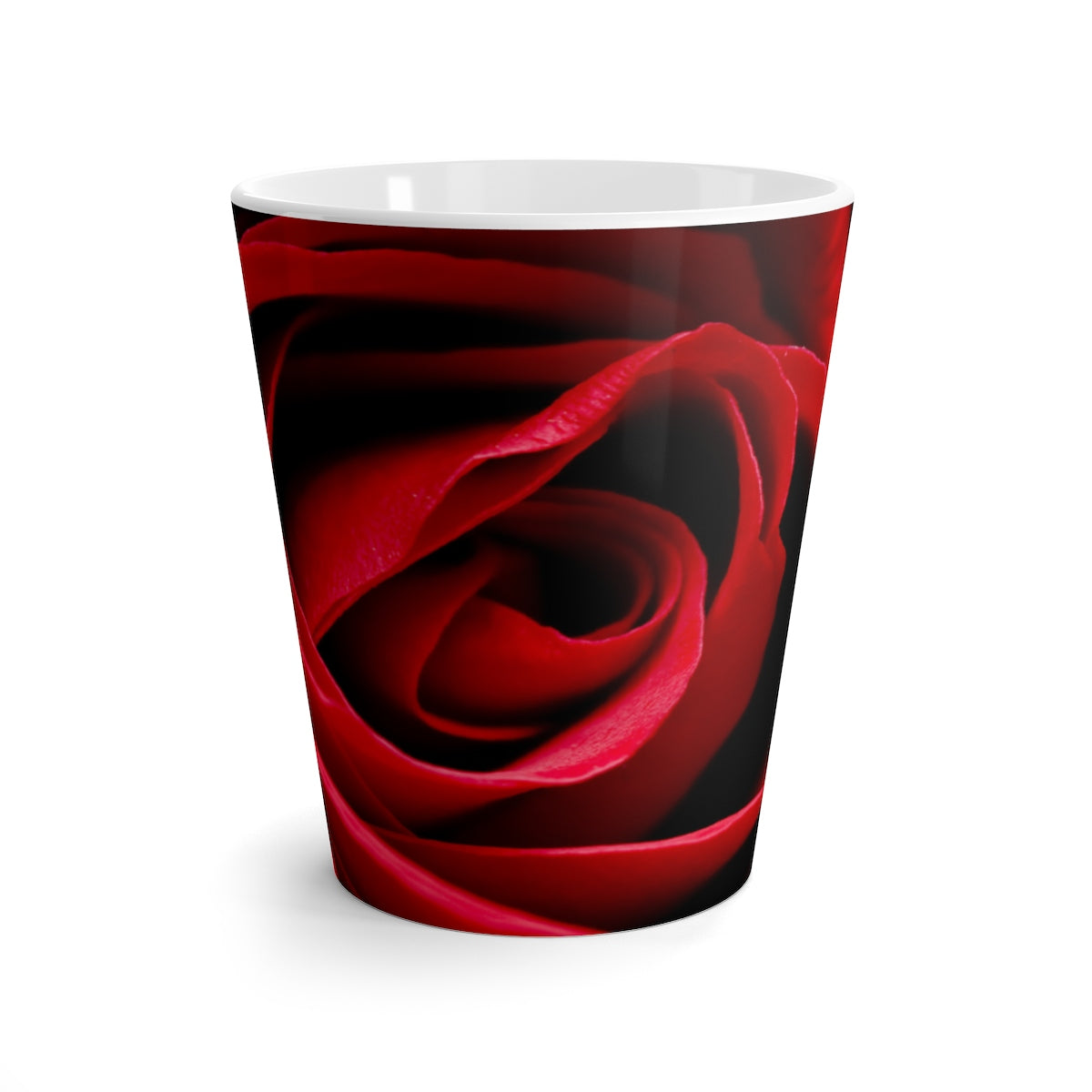 Rose Latte Mug + Your Name + DOB