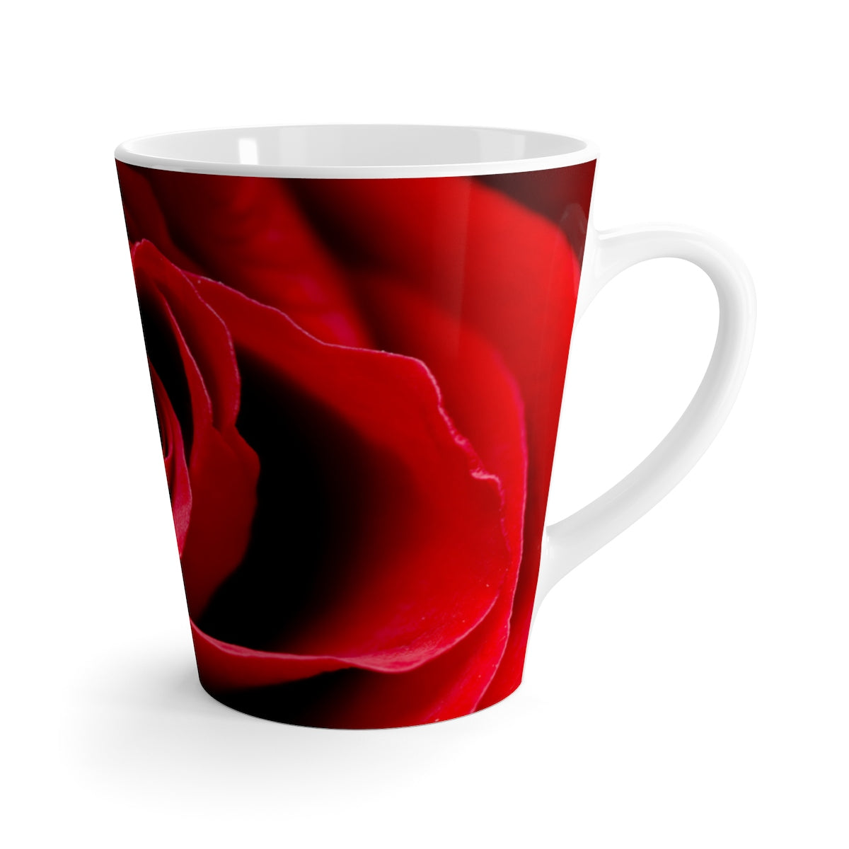 Rose Latte Mug + Your Name + DOB