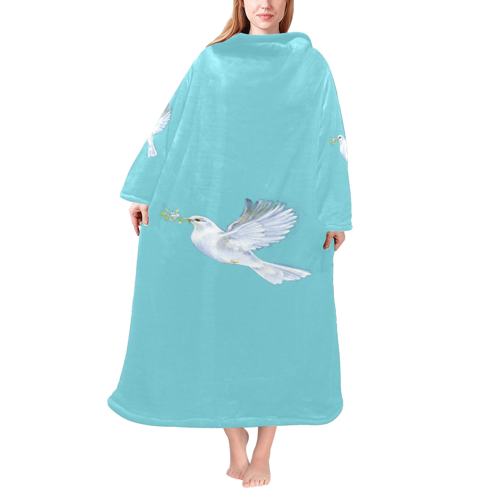 Dove Blanket Robe