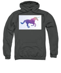 Polygonal Unicorn Horse Silhouette - Sweatshirt