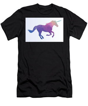 Polygonal Unicorn Horse Silhouette - T-Shirt
